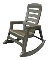Adult Rocking Adirondack Chair - Gray, 1 ct