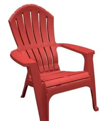 Adirondack Chair - Red, 1 ct