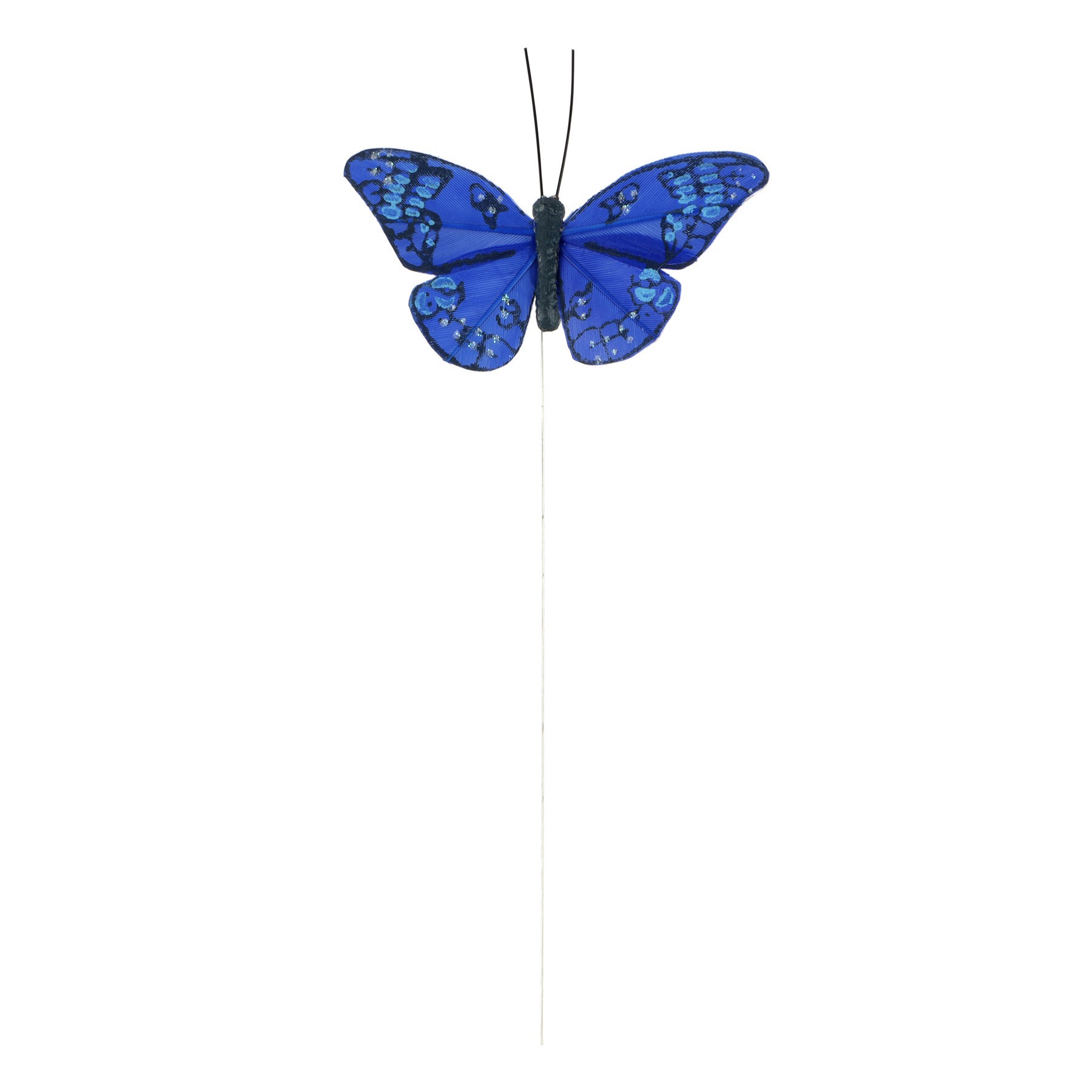 slide 2 of 2, Blue Feather Butterflies, 3ct. By Ashland, 3 ct
