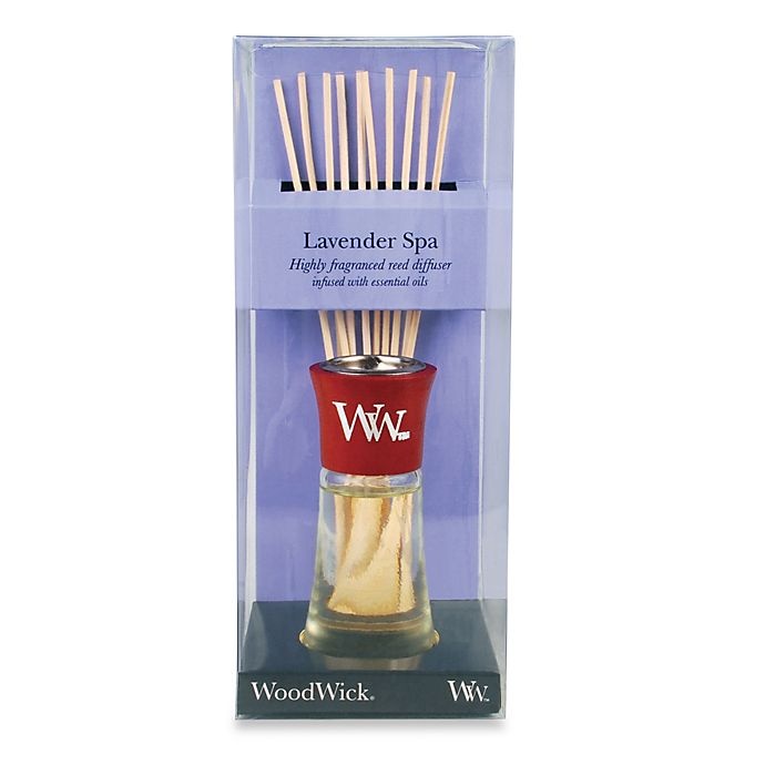 slide 1 of 1, WoodWick Small Lavender Spa Reed Aromatherapy Diffuser, 1 ct