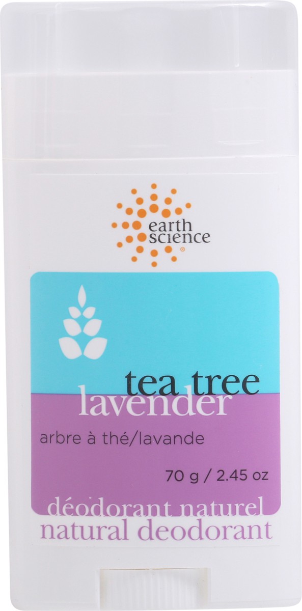 slide 13 of 13, Earth Science Natural Tea Tree Lavender Deodorant 2.45 oz, 2.45 oz