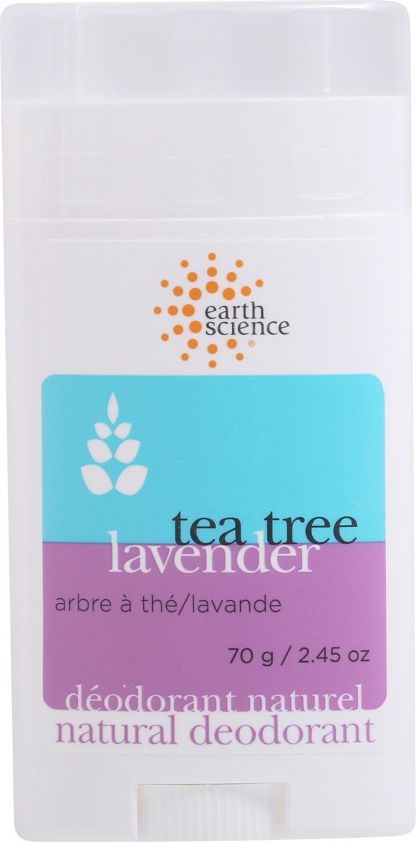 slide 1 of 13, Earth Science Natural Tea Tree Lavender Deodorant 2.45 oz, 2.45 oz