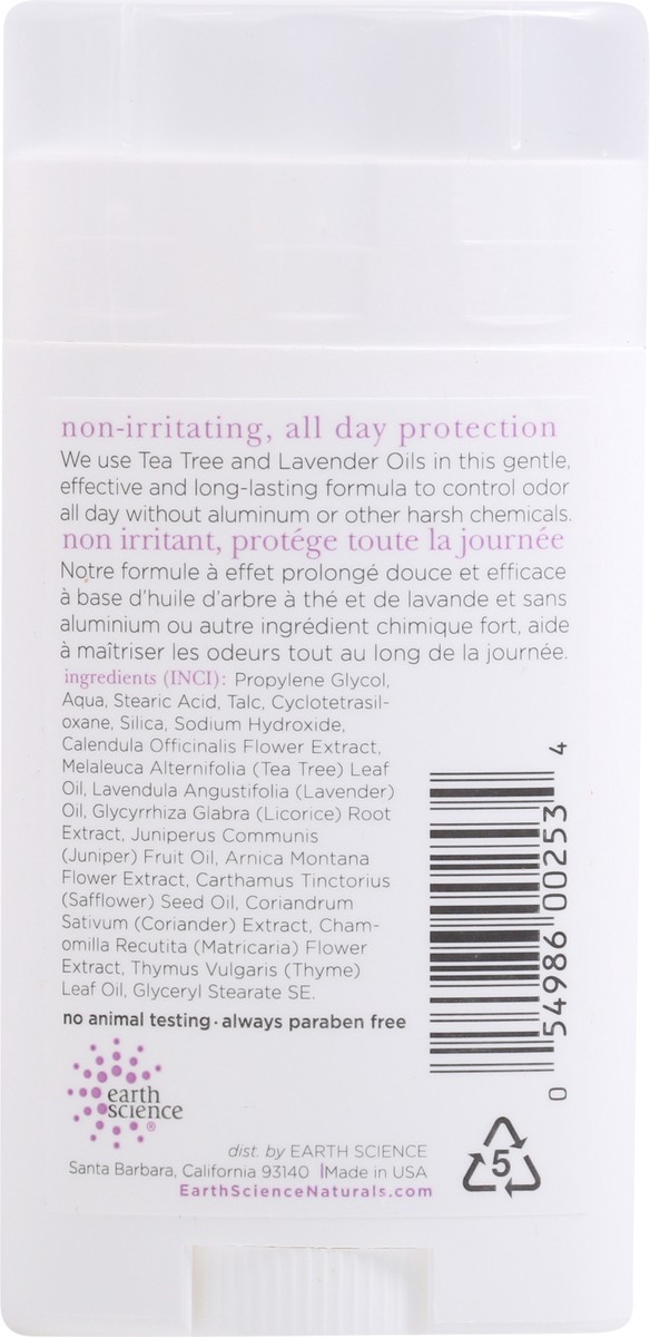 slide 10 of 13, Earth Science Natural Tea Tree Lavender Deodorant 2.45 oz, 2.5 oz
