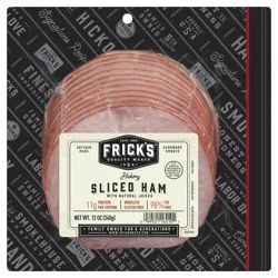 Frick's Ham, Boneless, Sliced, Hickory