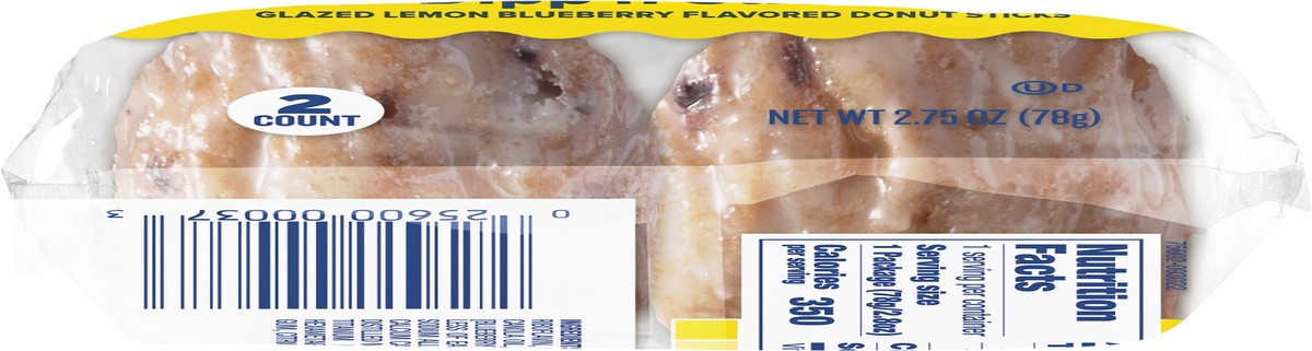 slide 4 of 7, Tastykake Glazed Lemon Blueberry Dipp'n Sticks 2 - 2.75 oz Packs, 2 ct