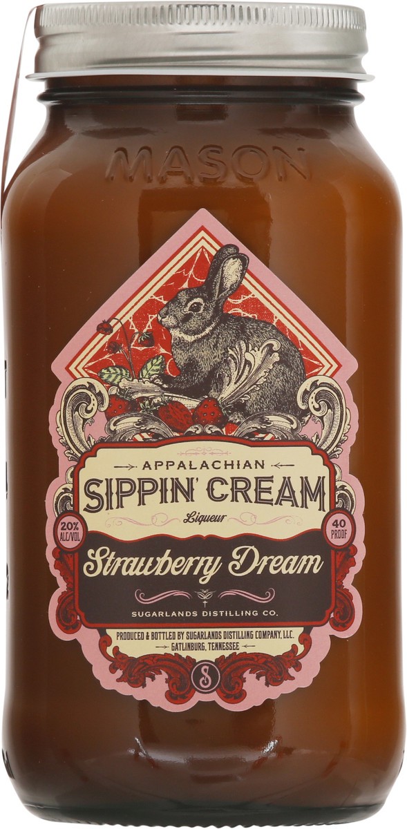 slide 3 of 12, Sugarlands Distilling Company Appalachian Sippin’ Creams Strawberry Dream Liquer 750 ml, 750 ml