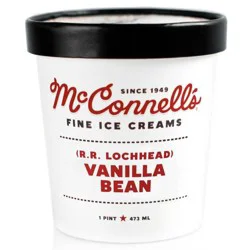 McConnell's Fine Ice Creams R.R. Lochhead Vanilla Bean Ice Cream 1 pt