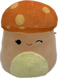 Squishmallows Orange Mushroom Plush, 12 in