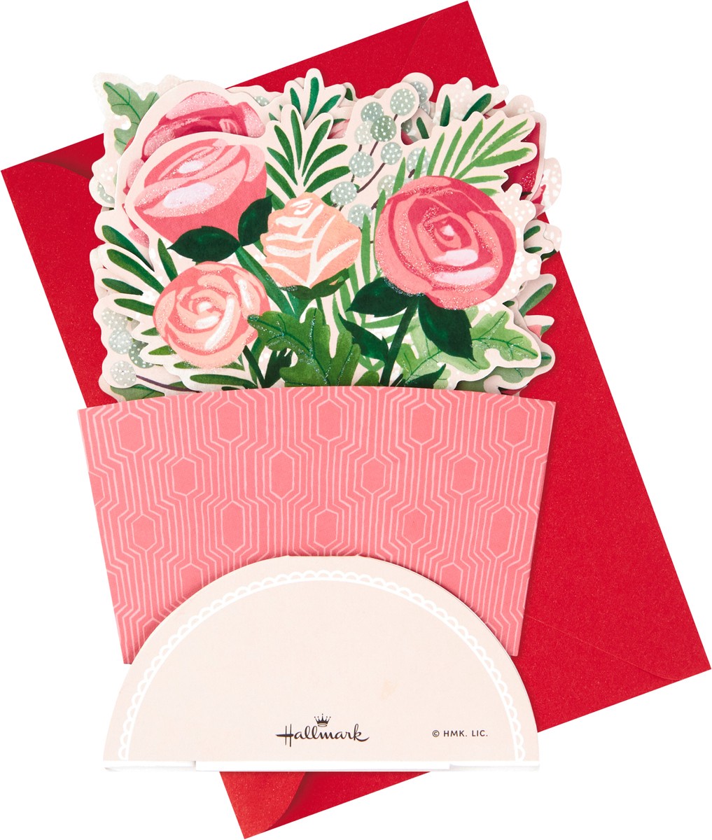 slide 2 of 3, Hallmark Wonder Pop Up Displayable Bouquet Greeting Card 1 ea, 1 ct