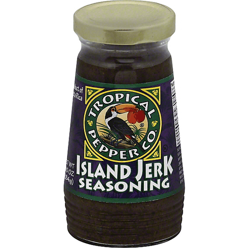 slide 1 of 1, Tropical Pepper Island Jerk Seasoning Sauce, 10 oz