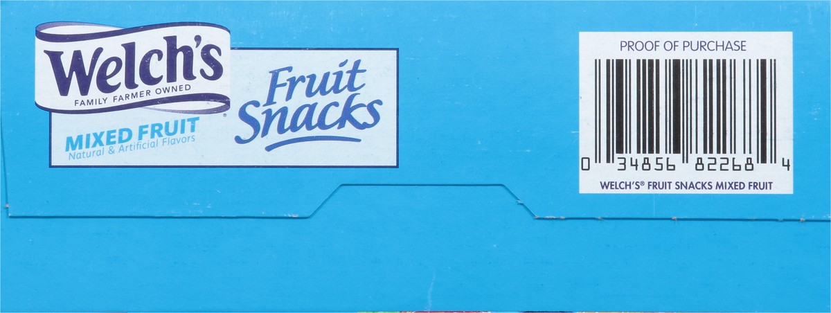 slide 4 of 9, Welch's Mixed Fruits Fruit Snacks 0.8oz Pouches - 22ct Box, 22 ct