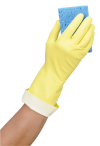 slide 6 of 17, Meijer Reusable Latex Household Gloves Med 2 pr, 2 PR      