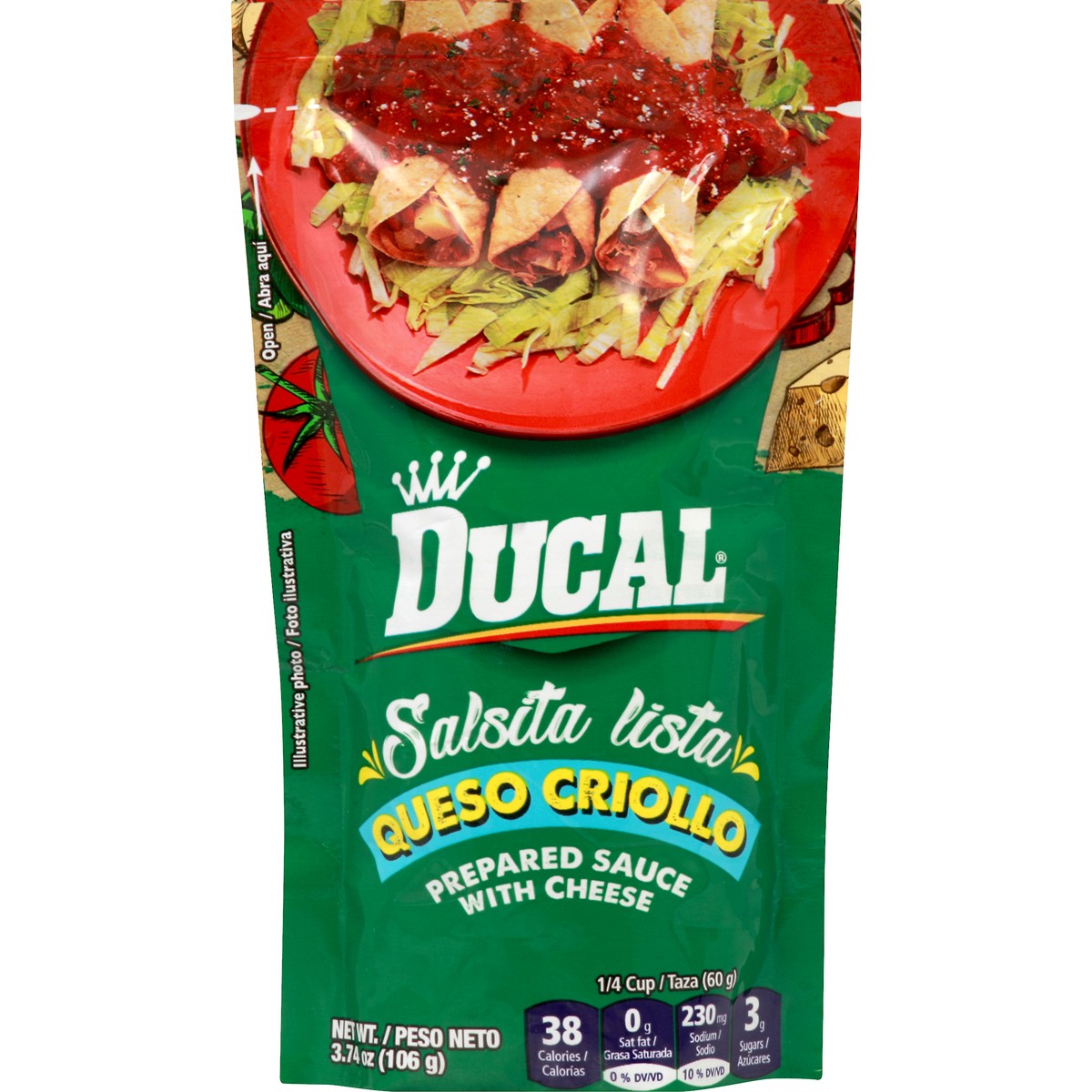 slide 4 of 9, Ducal Tomatina Con Queso, 3.74 oz