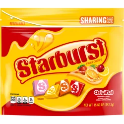 Starburst Original Fruit Chews Chewy Candy, Sharing Size
