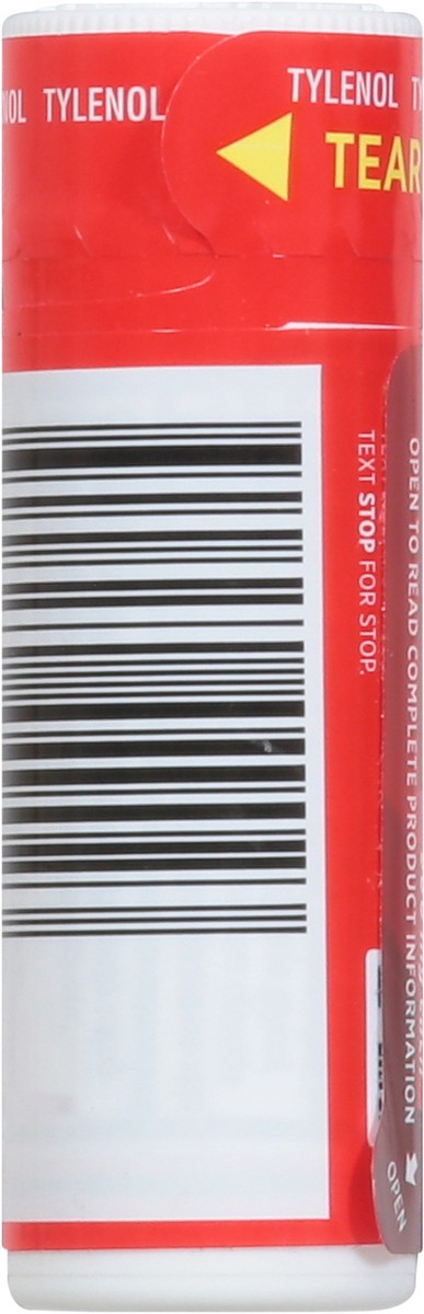 slide 5 of 9, Tylenol Extra Strength Pain Relief Caplets with 500 mg Acetaminophen For Headache, Backache & Menstrual Pain Relief, Pain Reliever & Fever Reducer Medicine, Travel Size, 10 ct, 10 ct