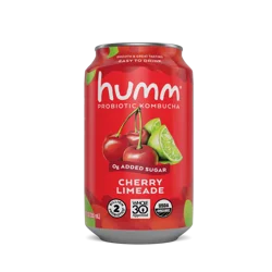 Humm Probiotic Cherry Limeade Kombucha 12 fl oz