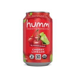 Humm Probiotic Cherry Limeade Kombucha 12 fl oz