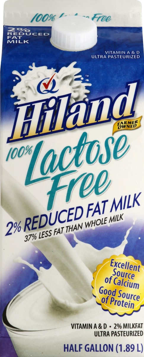 slide 1 of 6, Hiland Dairy Milk 0.5 gl, 1/2 gal