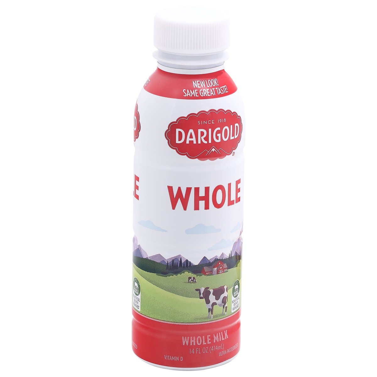 slide 2 of 12, Darigold Whole Milk 14 fl oz, 14 fl oz