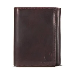 Carhartt Oil Tan Leather Trifold Wallet