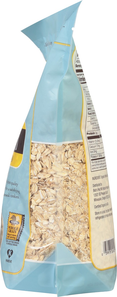 slide 8 of 9, Bob's Red Mill Organic Whole Grain Old Fashioned Rolled Oats 32 oz, 32 oz