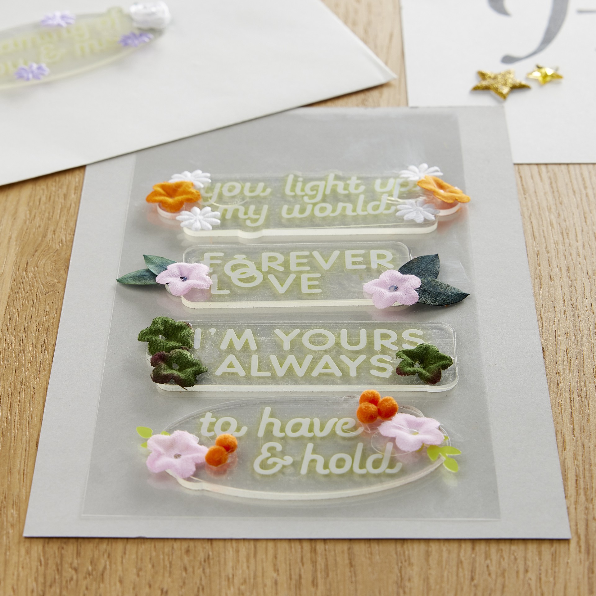 slide 3 of 3, Wedding Stickers By Recollections, 3.75 in x 6.75 in