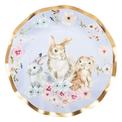 Sophistiplate Charming Easter Wavy Salad Plates