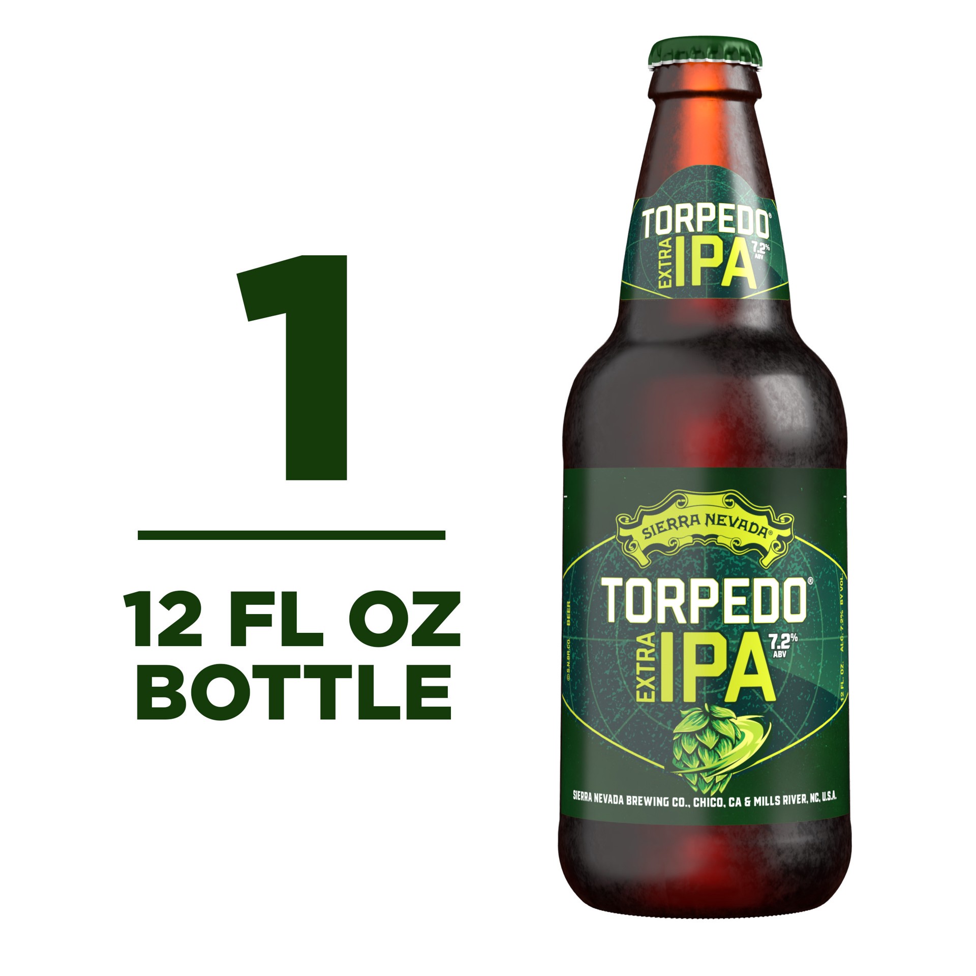 slide 1 of 9, Sierra Nevada Torpedo Extra IPA Craft Beer 12oz Bottle, 12 fl oz