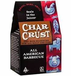 Char Crust Dry-Rub All American Barbecue Seasoning for All Meat & Fish - 4 oz