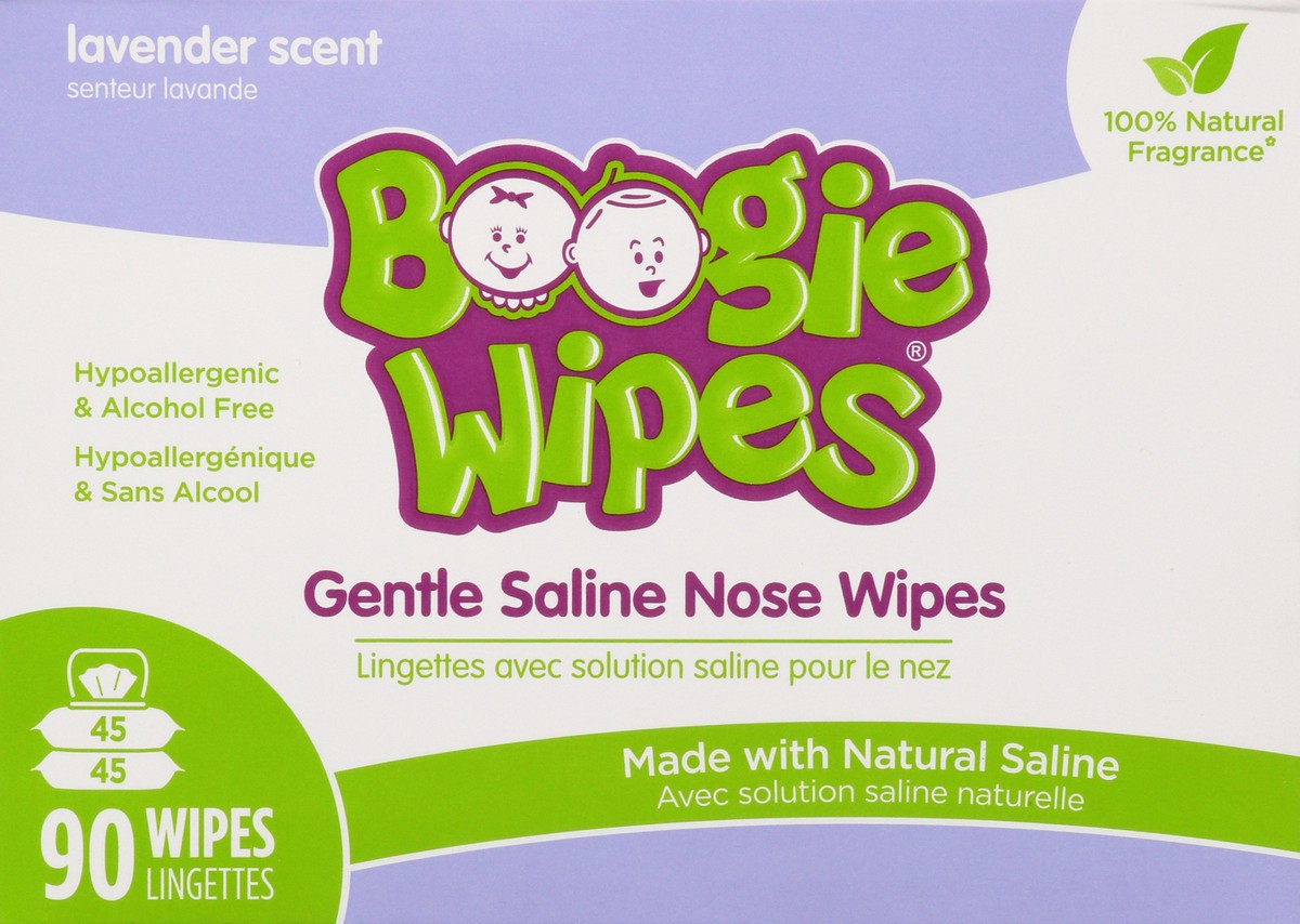 slide 10 of 13, Boogie Wipes Lavender, 90 ct