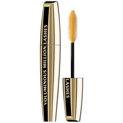 L'Oreal Paris Voluminous Million Lashes Blackest Black Waterproof Mascara - 0.32 Oz