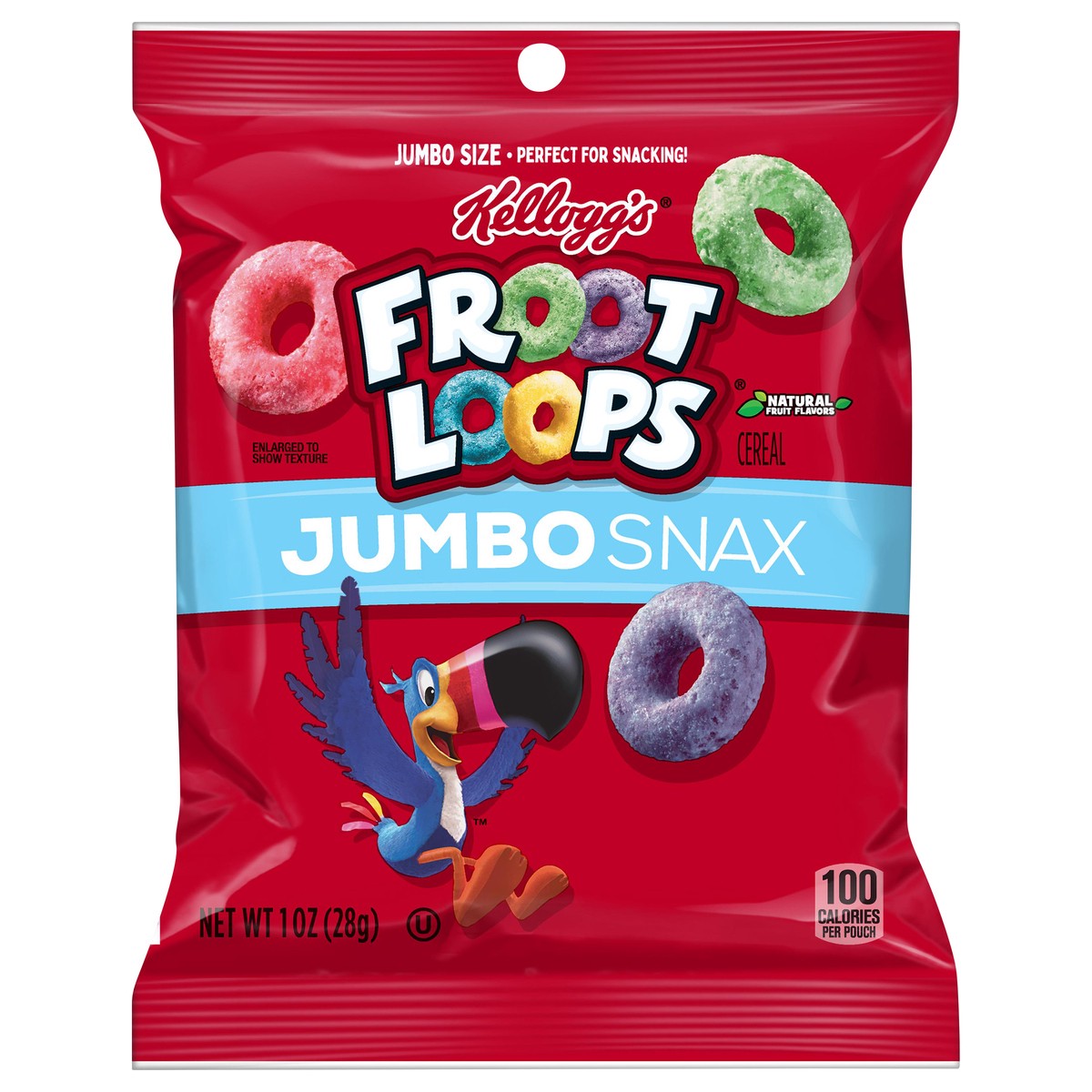 slide 1 of 3, Kellogg's Jumbo Size Jumbo Snax Cereal 1 oz, 1 oz