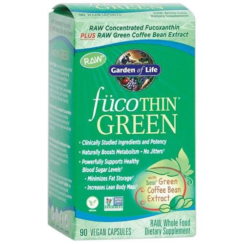 slide 1 of 1, Garden of Life FucoThin Green Vegan Capsules, 90 ct