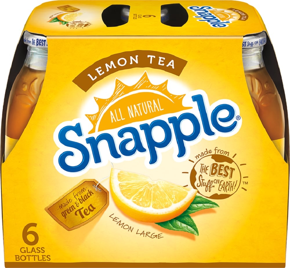 slide 1 of 1, Snapple Tea Leomonade, 24 oz