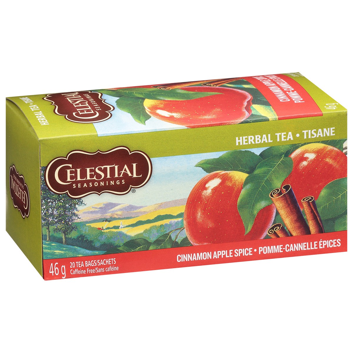 slide 6 of 14, Celestial Seasonings Caffeine Free Cinnamon Apple Spice Herbal Tea 20 Tea Bags, 20 ct