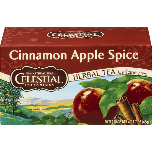 Celestial Seasonings Cinnamon Apple Spice Herb Tea 20 ct Shipt