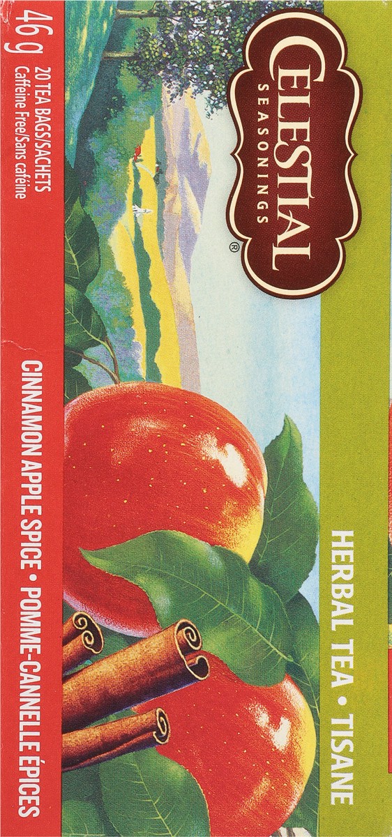 slide 3 of 14, Celestial Seasonings Caffeine Free Cinnamon Apple Spice Herbal Tea 20 Tea Bags - 20 ct, 20 ct