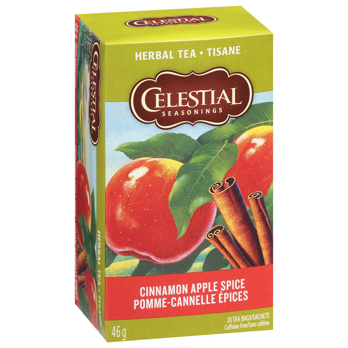 slide 12 of 14, Celestial Seasonings Caffeine Free Cinnamon Apple Spice Herbal Tea 20 Tea Bags - 20 ct, 20 ct