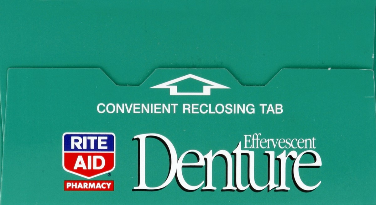 slide 2 of 5, Rite Aid Ra Denture Tab, 40 ct