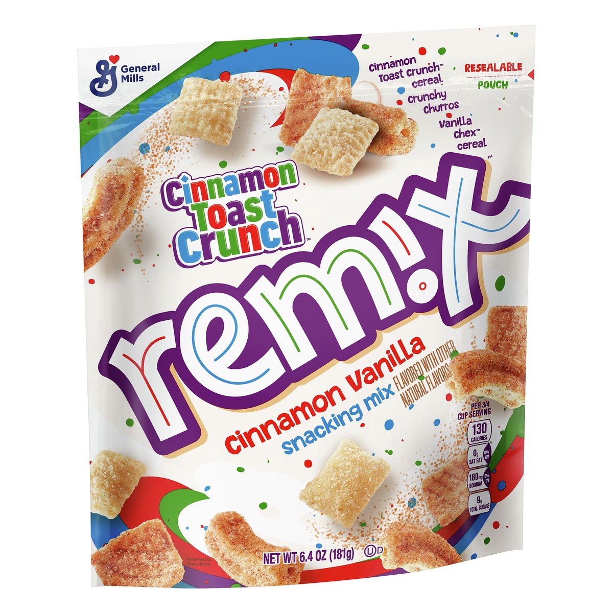 slide 4 of 9, Cinnamon Toast Crunch Remix Snacking Mix, 21.4 oz