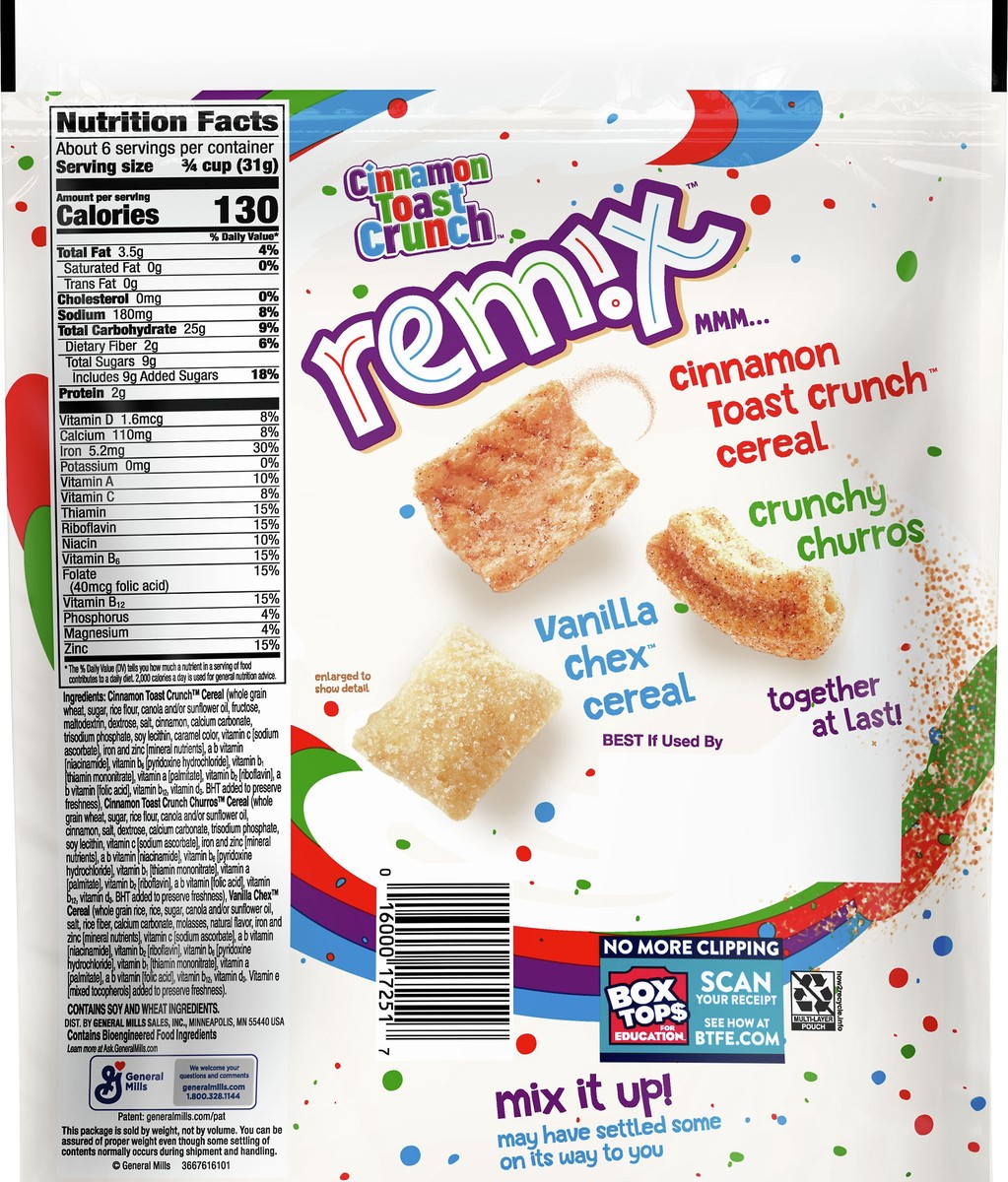 slide 2 of 9, Cinnamon Toast Crunch Remix Snacking Mix, 21.4 oz