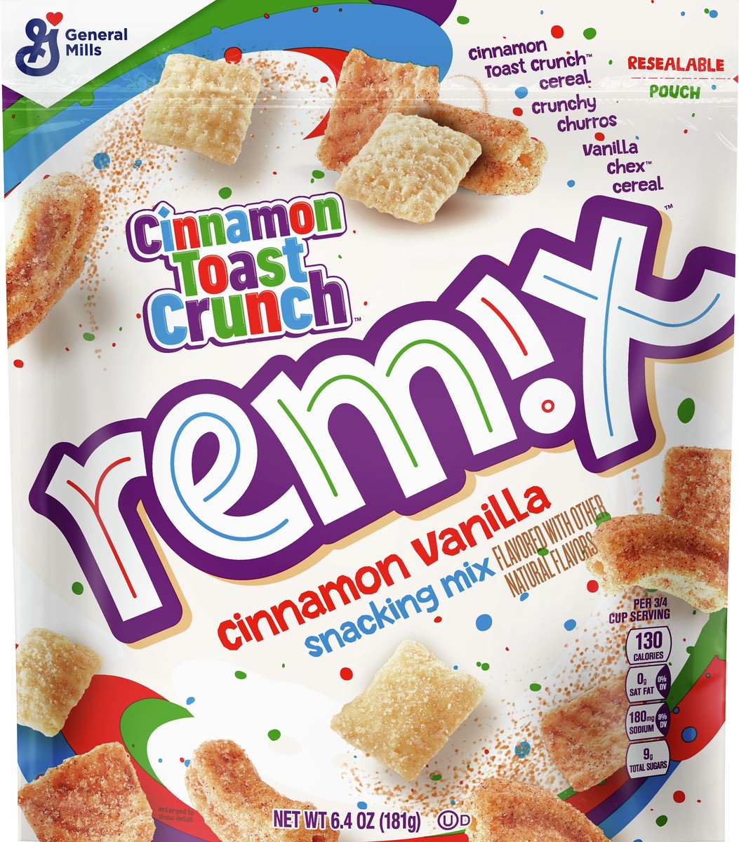 slide 7 of 9, Cinnamon Toast Crunch Remix Snacking Mix, 21.4 oz