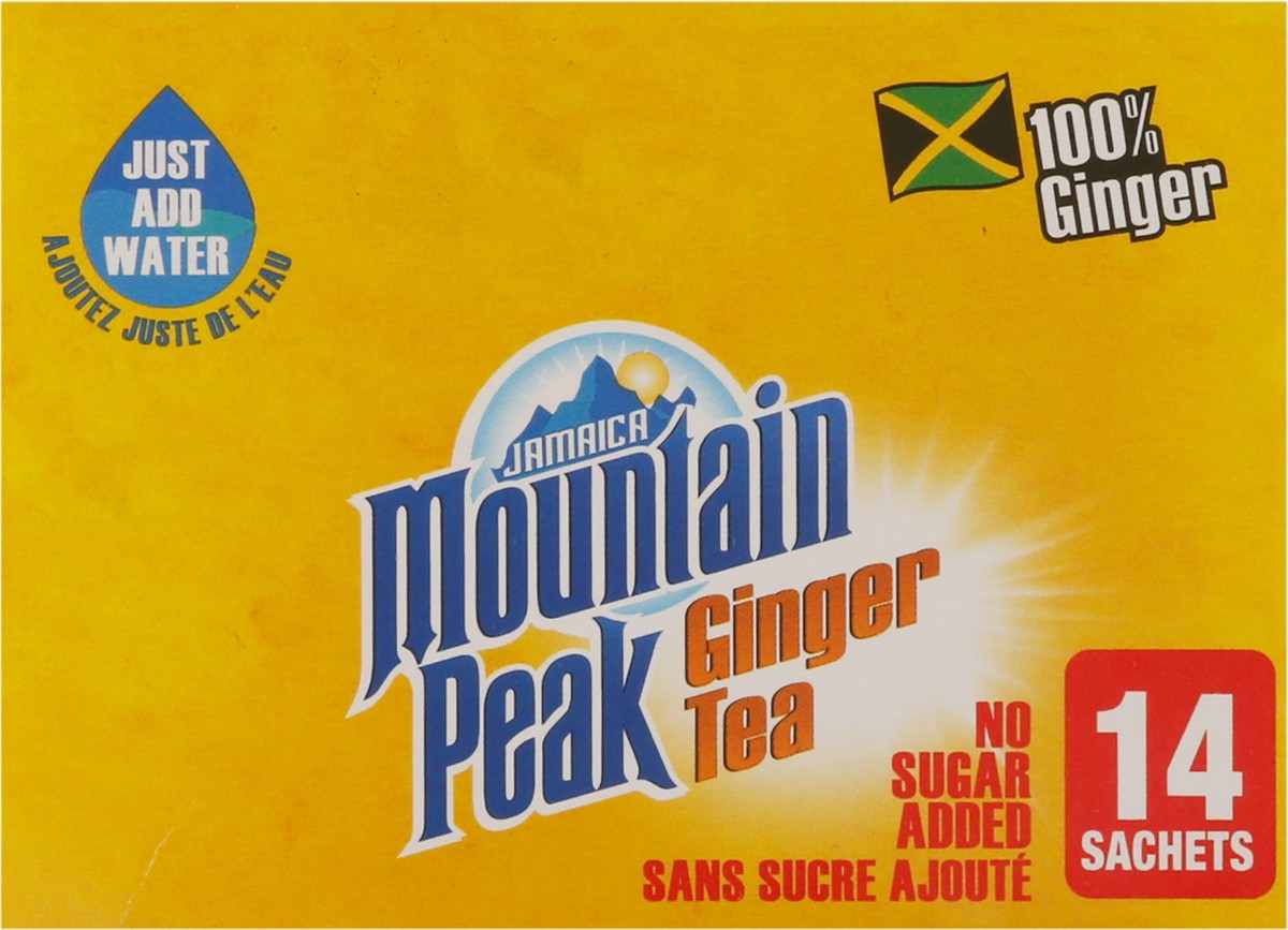 slide 5 of 13, Jamaica Mountain Peak Instant Ginger Tea Sachets - 14 ct, 1.9 oz