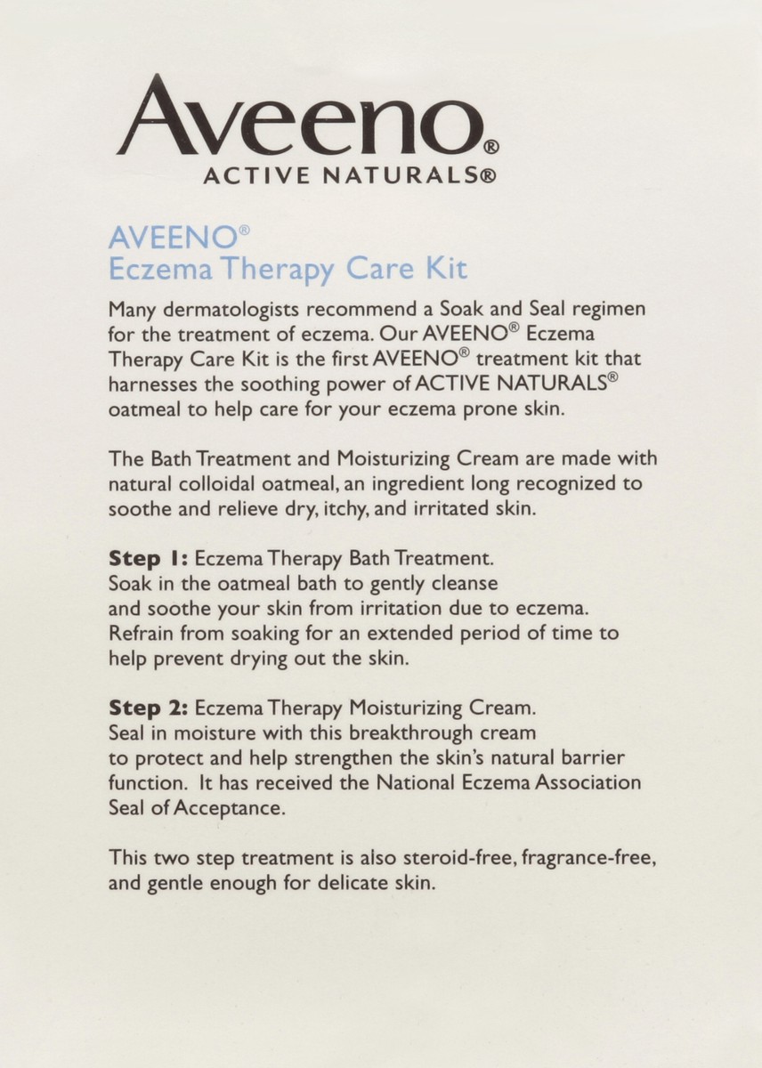 slide 3 of 7, Aveeno Eczema Therapy 1 ea, 1 ct