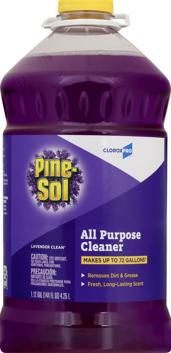 slide 1 of 5, Pine-Sol CloroxPro Lavender Clean Cleaner 1.12 gl, 1.12 gal