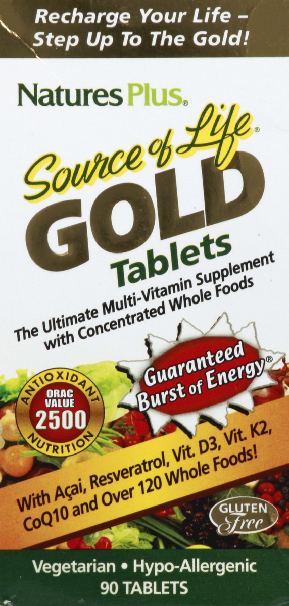 slide 7 of 9, Nature's Plus Source Of Life Gold, 90 ct