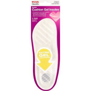 slide 1 of 1, CVS Health Cushion Gel Insoles For Women, Sizes 6-10, 1 Ct, 1 ct