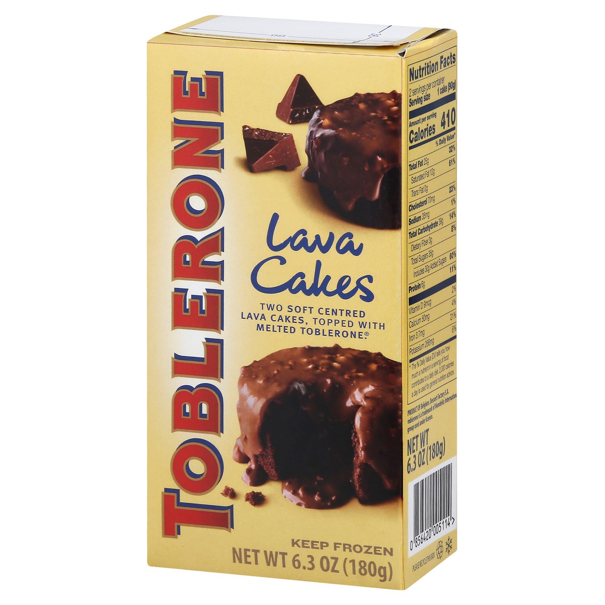 slide 8 of 13, Toblerone Lava Cakes 6.3 oz, 6.3 oz