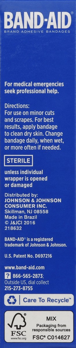 slide 4 of 6, BAND-AID Brand SKIN-FLEX™ Adhesive Bandages, Extra Large, 7 Count, 7 ct