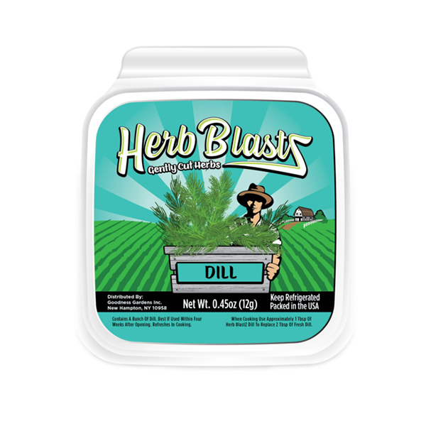 slide 1 of 1, Goodness Gardens Herb Blastz Dill Gently Cut Herbs, 0.45 oz